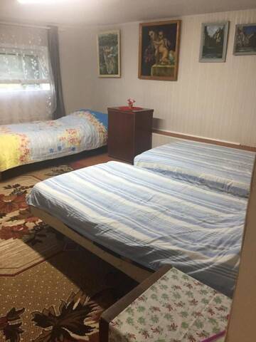 Фото номера Двухместный номер с 2 отдельными кроватями Гостевой дом Piekalne г. Kalnieši 4