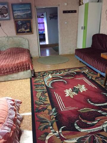 Фото номера Четырехместный номер Гостевой дом Piekalne г. Kalnieši 2