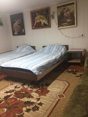 Фото номера Двухместный номер с 2 отдельными кроватями Гостевой дом Piekalne г. Kalnieši 3